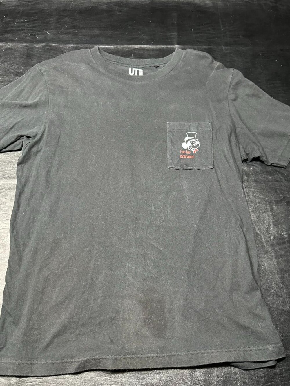 Uniqlo Men's "Fun For Everyone" Mickey Mouse Pocket T-Shirt